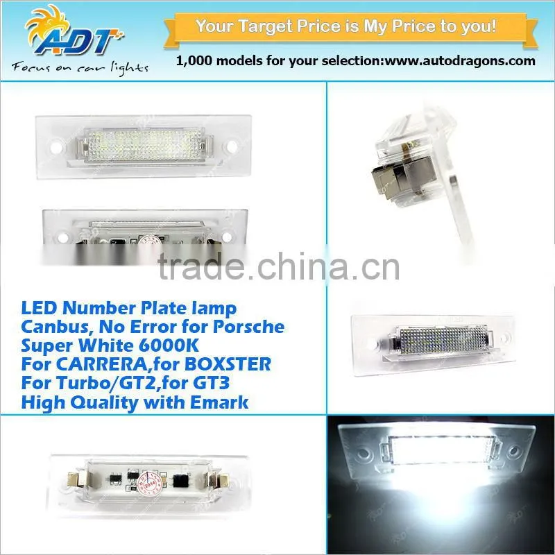 LED number plate led lamp for various brand cars