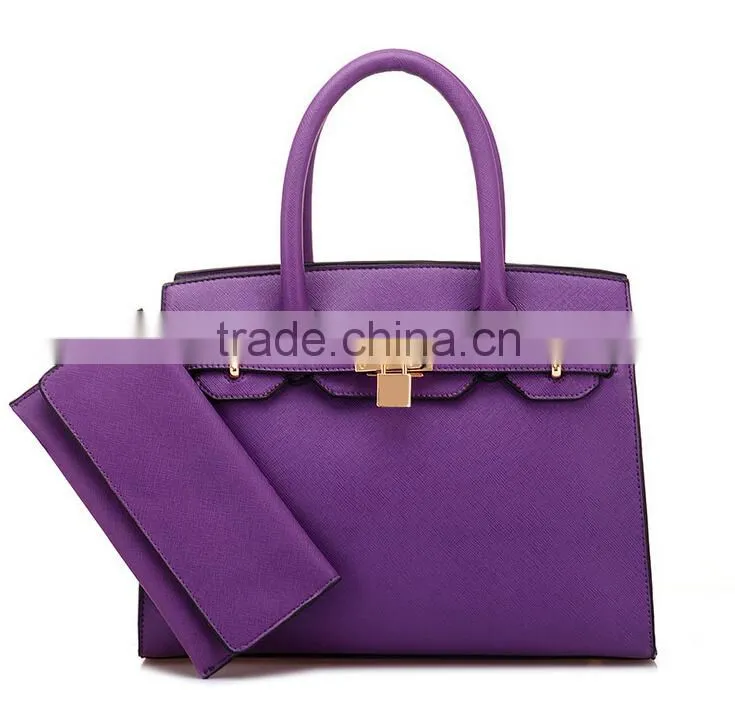 New arrival PU/leather lady tote bag handbag