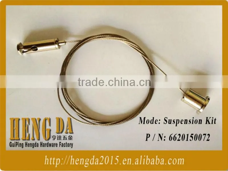 Newly design steel wire rope ceiling light fixture