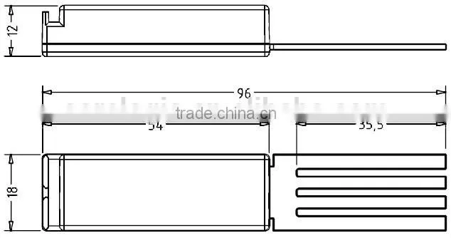 ADSL Splitter, ADSL2+ over ISDN splitter for MDF