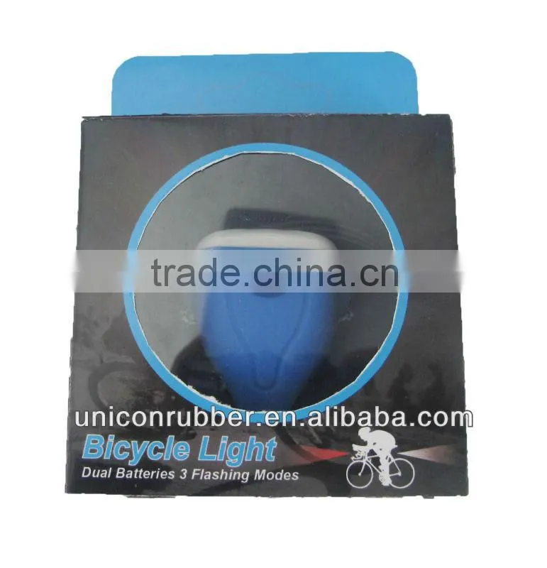 hot selling silicone smart LED bike lights & bike accessory