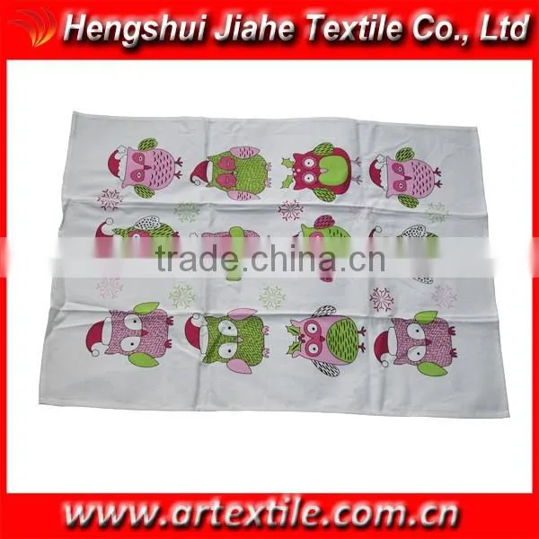 silk screen printing kitchen cotton dish towel