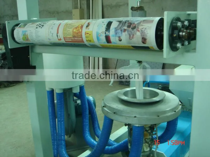 High-density Polyethylene film boasting machine