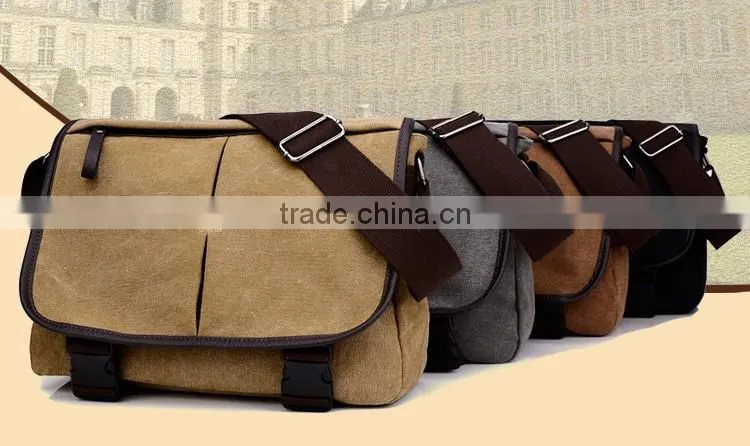 canvas notebook messenger bag mens shoulder bag