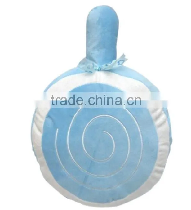 lovely plush lollipop shaped pillow blanket,Plush Lollipop Pillow With Blanket,Plush Lollipop Pillow