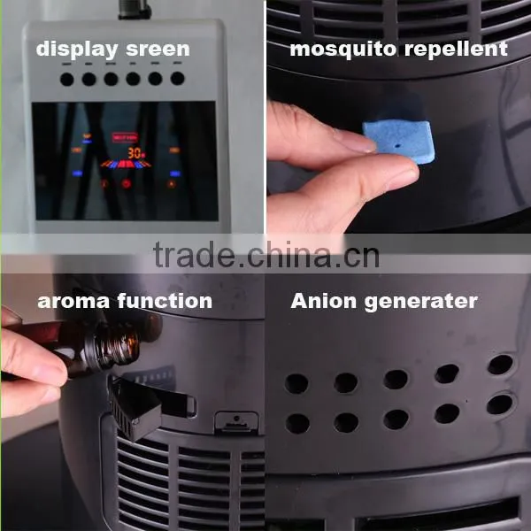 electric water spray cooling humidifier mist fan