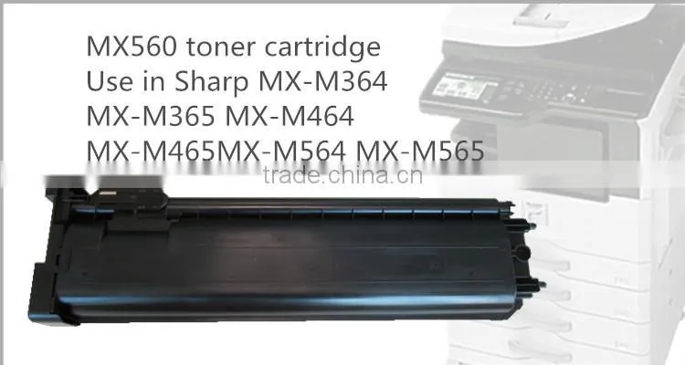 Hight performance printer toner cartridge MX560