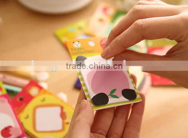 Hot new animal sticky notes with cardboard