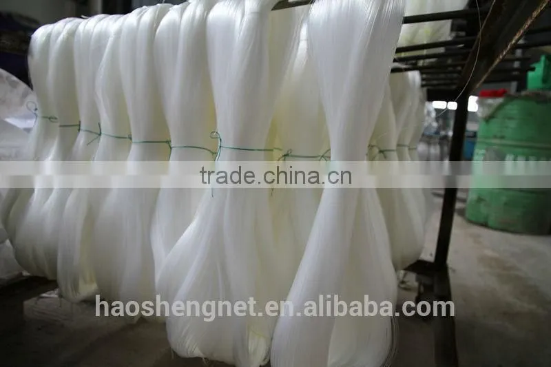 White nylon fishing line
