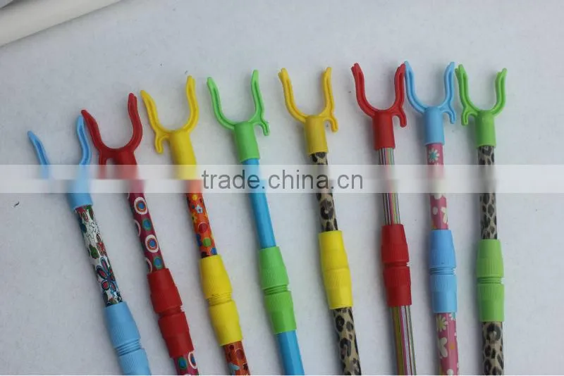 Market hot saling Cloth hanger fork with telescopic handle