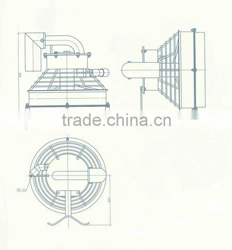 Explosion-proof air fans
