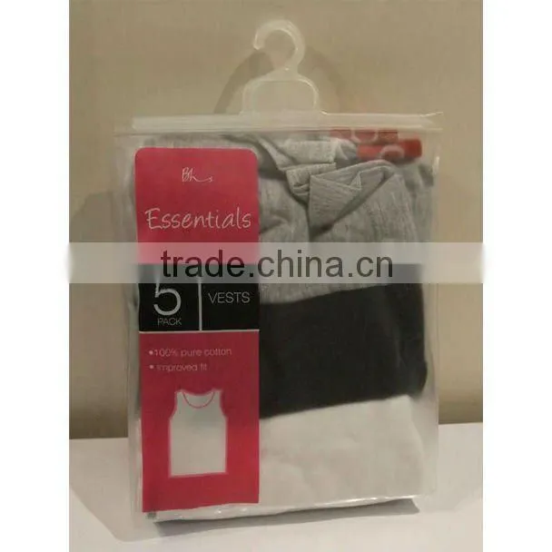 pvc hanger bag for garments
