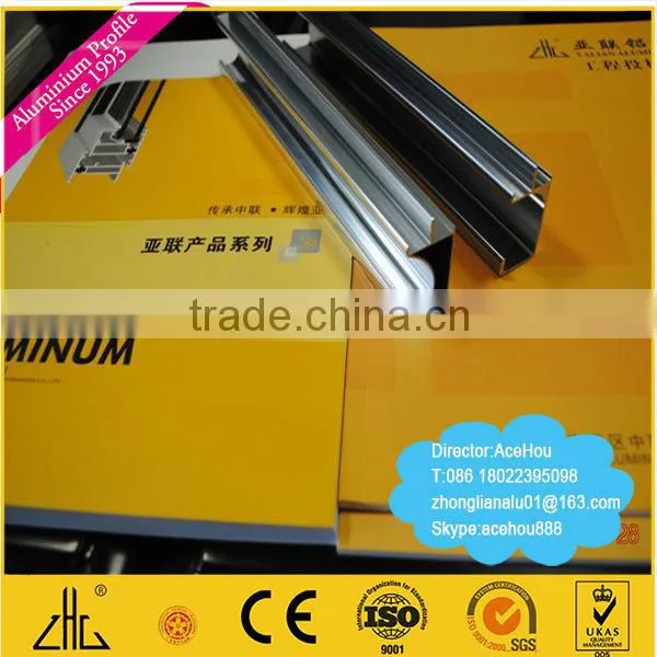WOW!Design Aluminum Profile For Kitchen Cabinet Producers ,aluminum alloy for kitchen aluminum parts ,polish anodizing standard