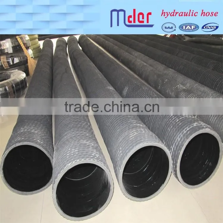 high quality fiber reinforced rubber drain hose tube