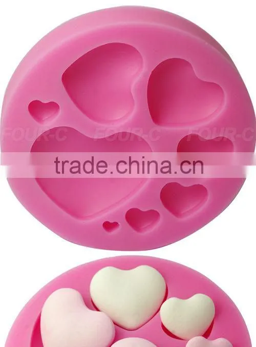 silicone 3D cake mold,fondant mold,liquid silicone mold