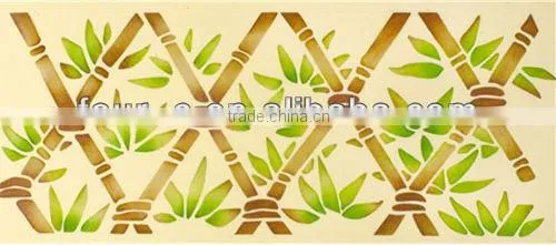 Bamboo Lattice cake border stencil,border decorating pattern,cake design pattern