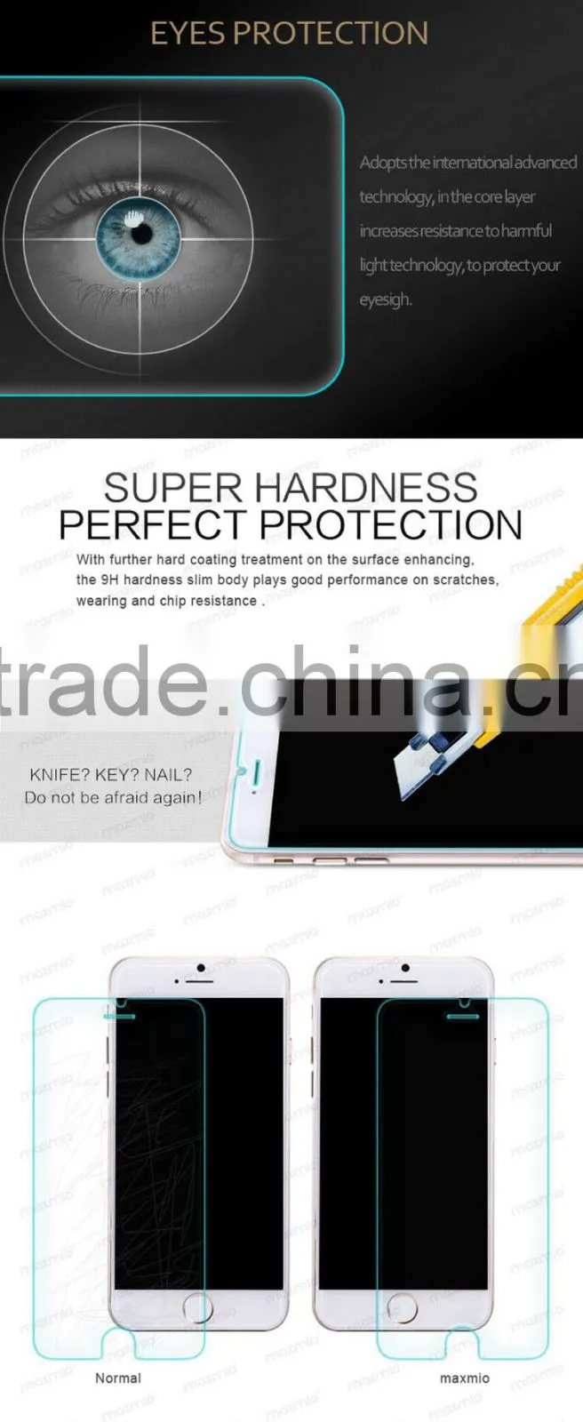 9h Tempered Glass Screen Protector,For Iphone 7 Screen Protector