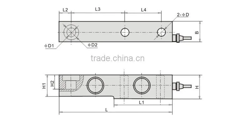 GSB200 1000kg load weight pressure sensor