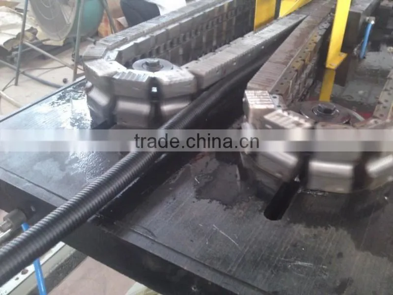 Qingdao product PE single wall corrugated pipe extruder/production line/machinery