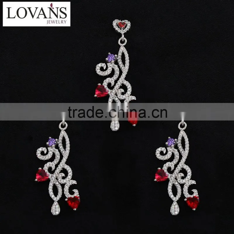 Wedding Jewellery Designs Micro Pave Jewelry 96 Innovative Products For Import TZ-0208