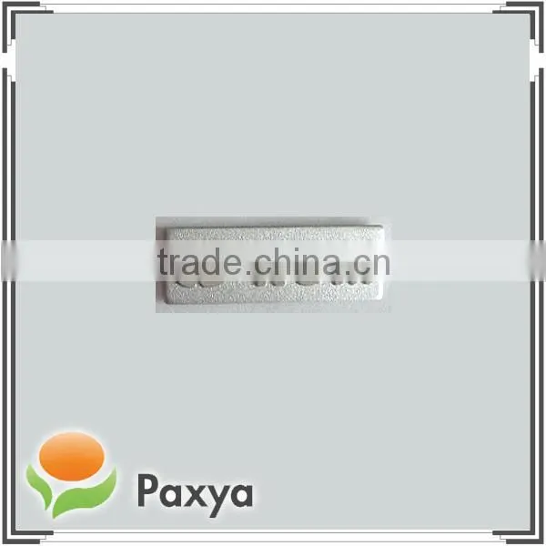 Custom aluminum metal nameplate for security monitor