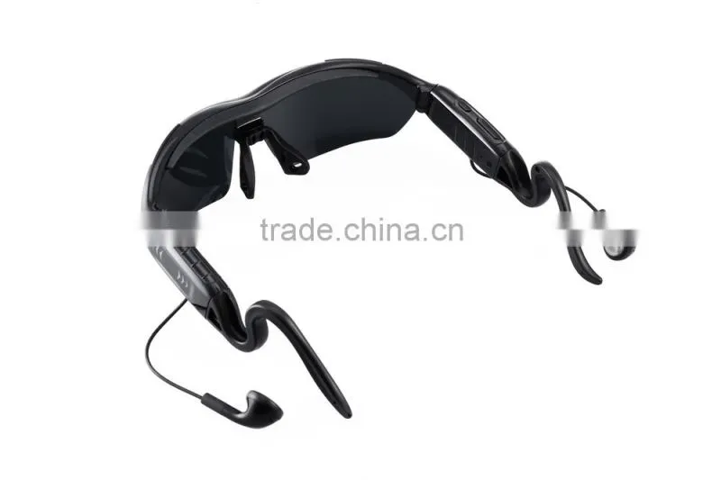 AOEOM 10M Transmission Distance Sunglasses With Bluetooth Stereo Headset