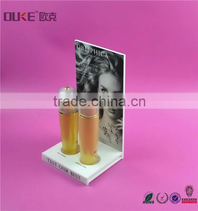 small cutomized hot sale acrylic tray for hotel amenity