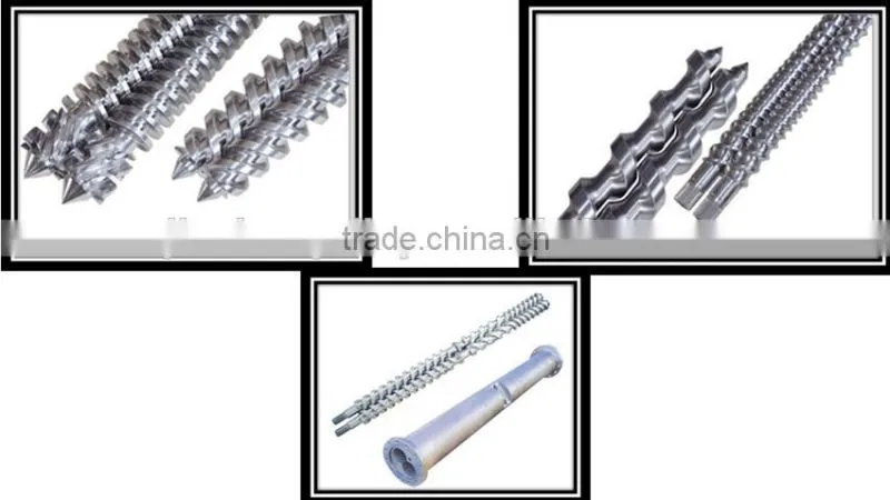 cost of Parallel twin screw barrel for plastic recycling machine