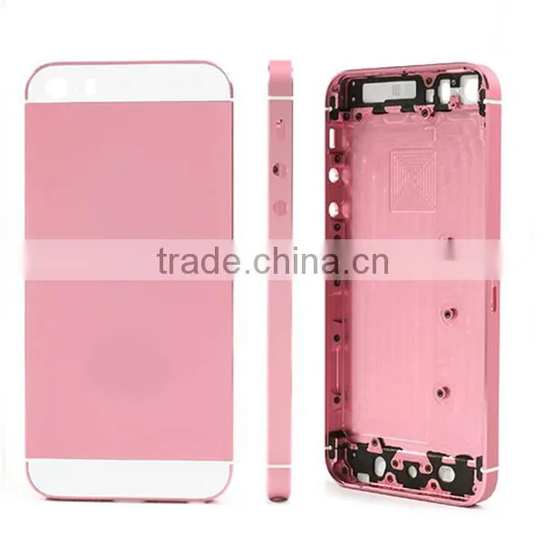 pink housing for iphone 5s back cover housing