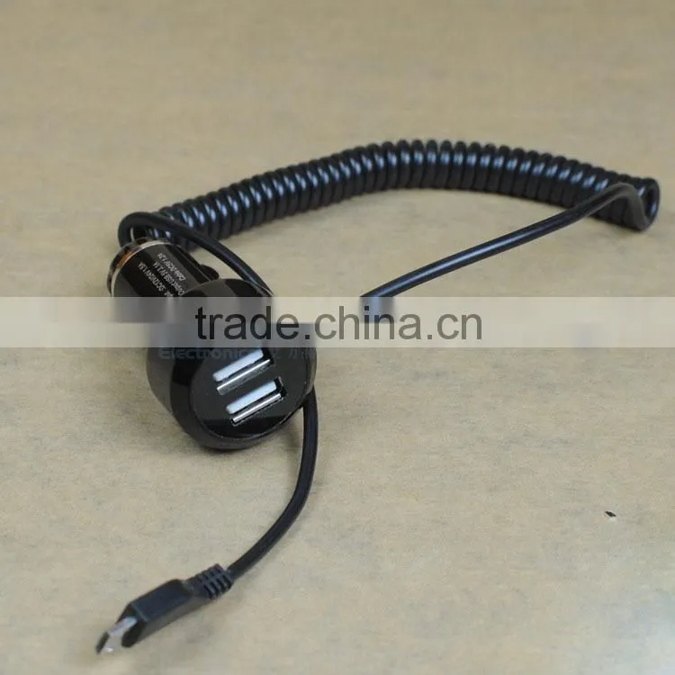 2.1a Micro USB Car Charger With Cable