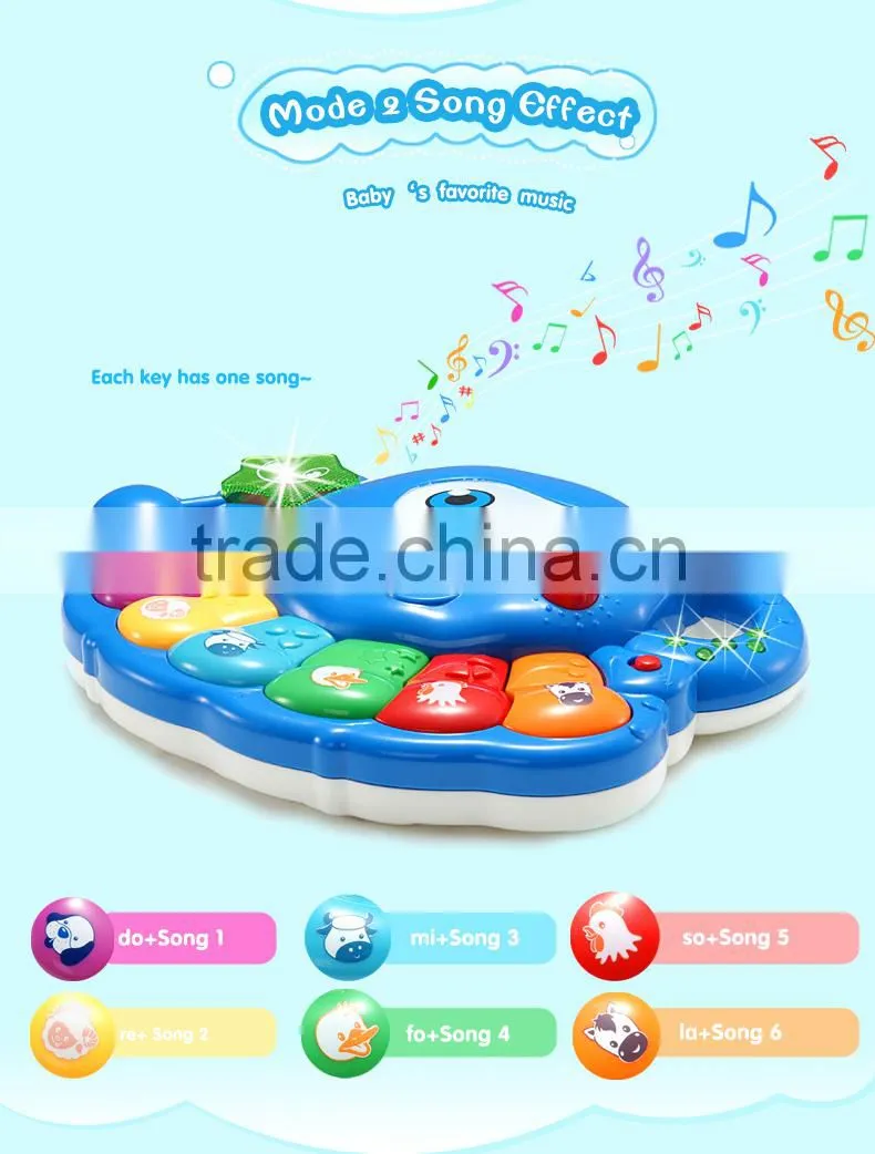 NO-6688 Music instrument education plastic piano toys, electric piano toys for kids