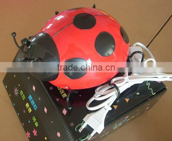 PP yellow ladybird craft lamp/cartoon baby lamp