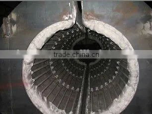 Infiltration of zinc FURNACE