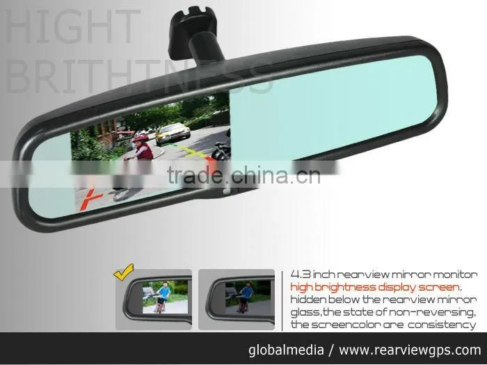 TFT LCD Car Backup Monitor Color Camera DVD, DVR - Portable Car Rear View Monitor