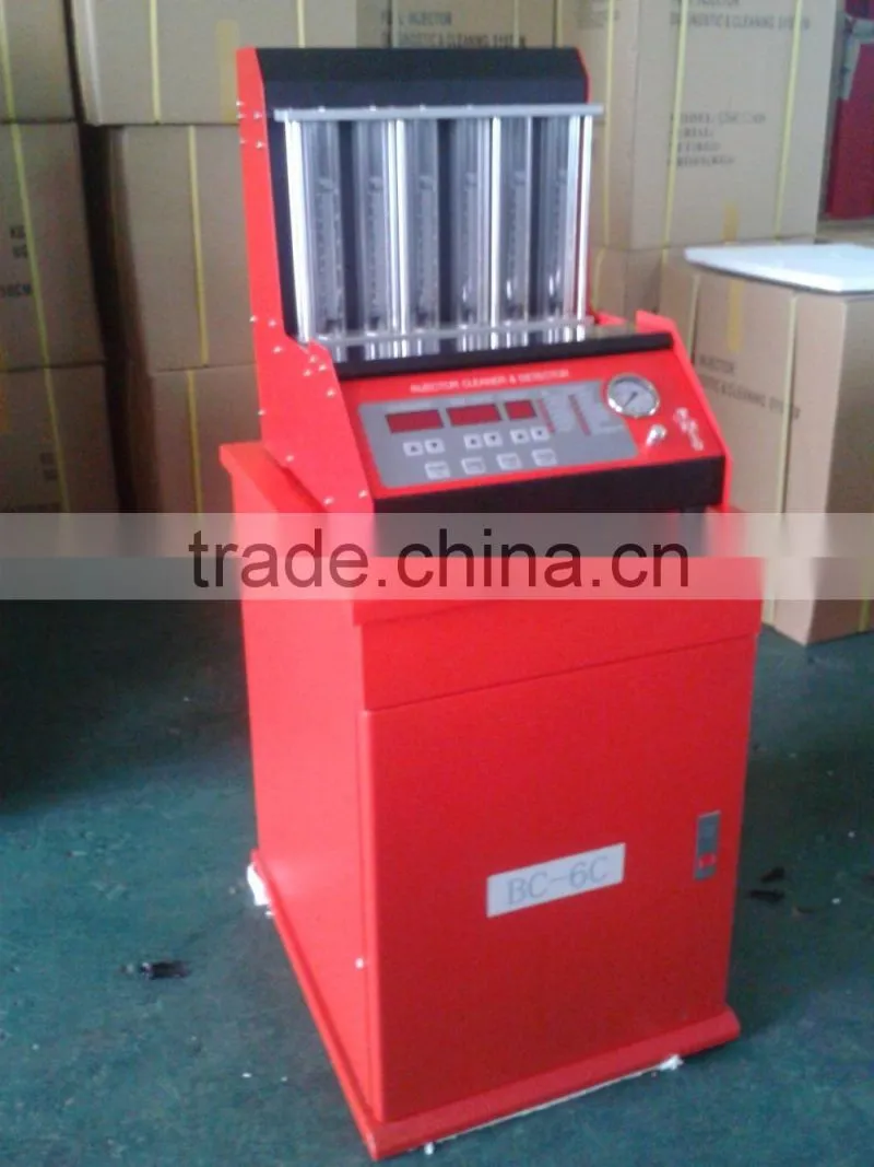Fuel injector tester and cleaner BC-6C cleaner with all necessary accessories
