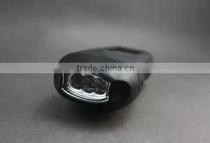 3led dynamo and solar tactical flashlight