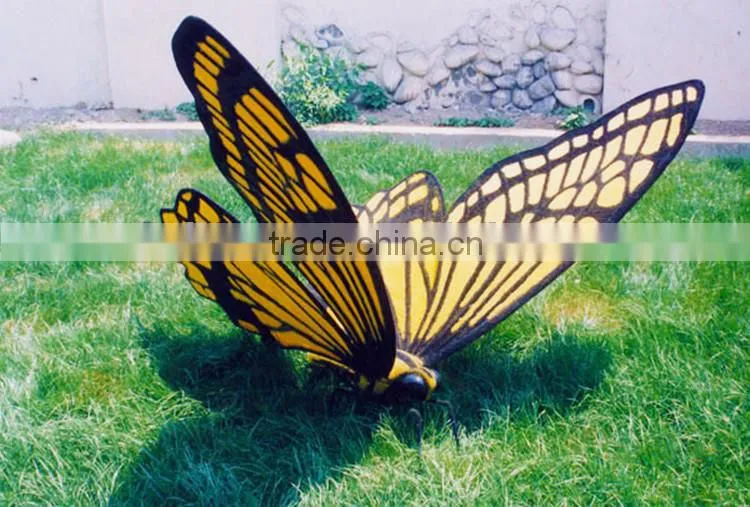 Custom insect park giant craft butterfly