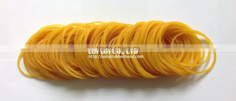 Wholesale Vietnam Factory Rubber band - Size #18 Natural rubber band Yellow & Honey color