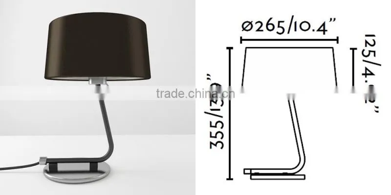 2016 120v long life modern aluminium alibaba a table lamp