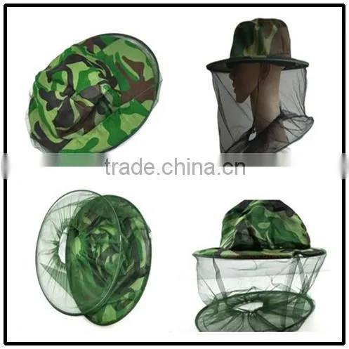 2016 outdoor camping hunting useful mosquito net hat