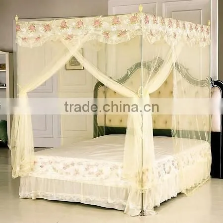 china supplier high quality rectangular double bed palace mosquito net