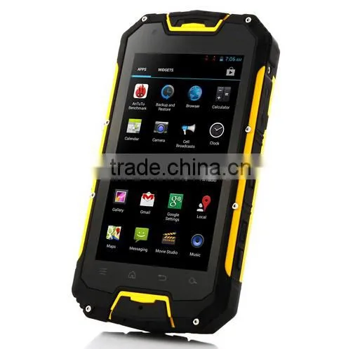 4700mAh Snopow M9 Smartphone PTT Walkietalkie IP68 MTK6589 4.5 Inch Android 4.2