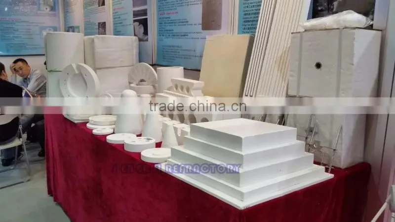 Hengrui 1260 ST ceramic fiber vacuum formed customized ceramic tube