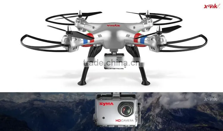 Syma X8G Quadcopter with GoPro camera Style Camera First Look