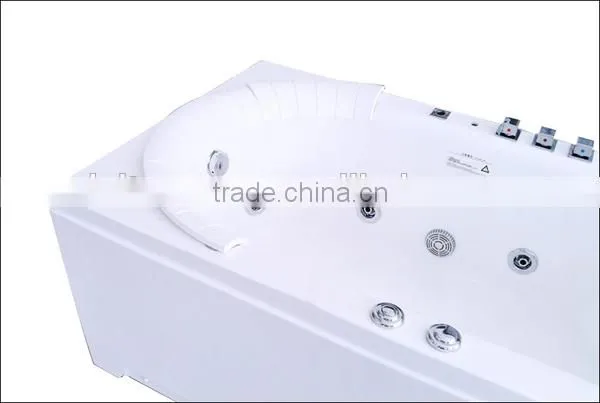health spa massage bathtub, square thicken family indoor bathtub, foshan factory brand bathtub manufacturer