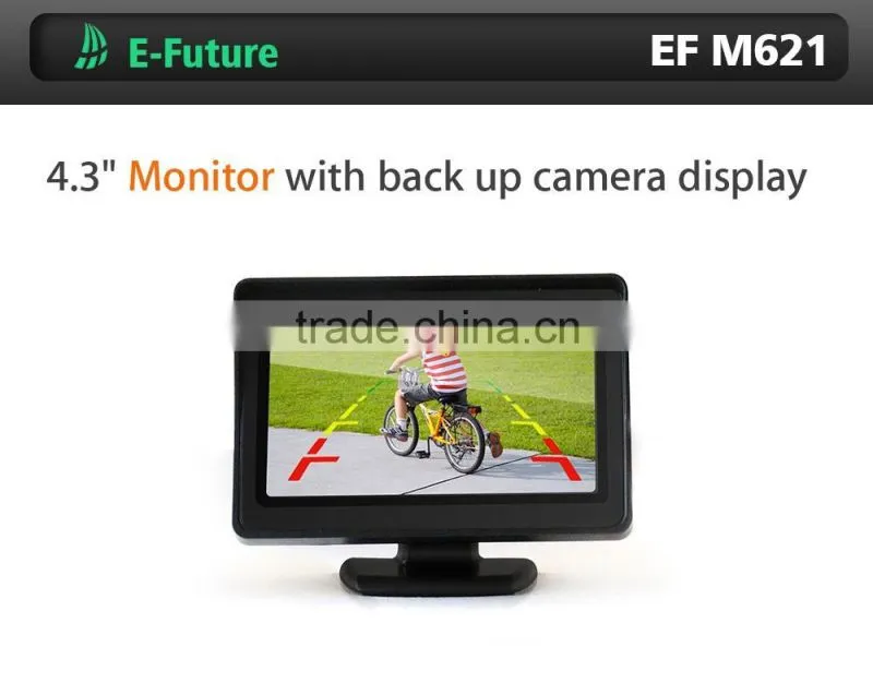 2015 car rear view mirror monitor 4.3 inch tft lcd car monitor