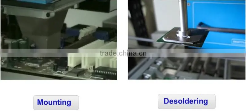 High-end full auto BGA rework equipment to repair laptop/desktop/ps3/xbox board