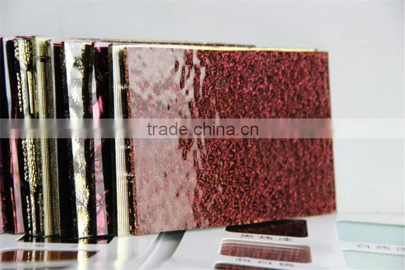 colored decorative glass factory supplier