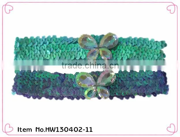 Sequin hairbands,silk flowers headband,hair accessories