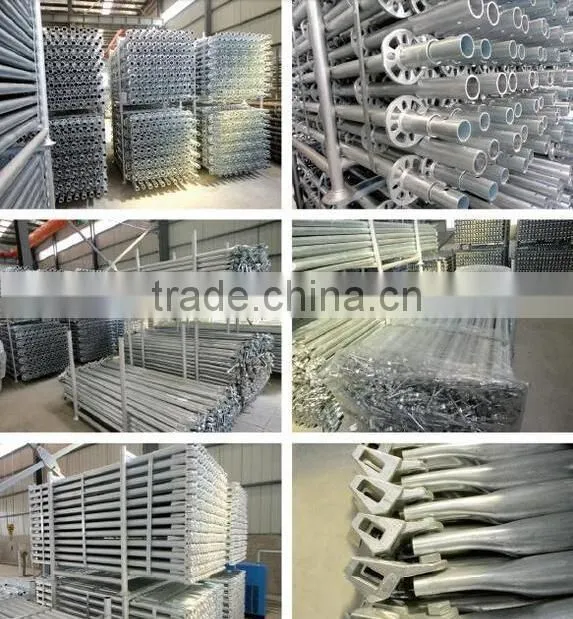 Supply construction galvanized steel scaffold material for sale